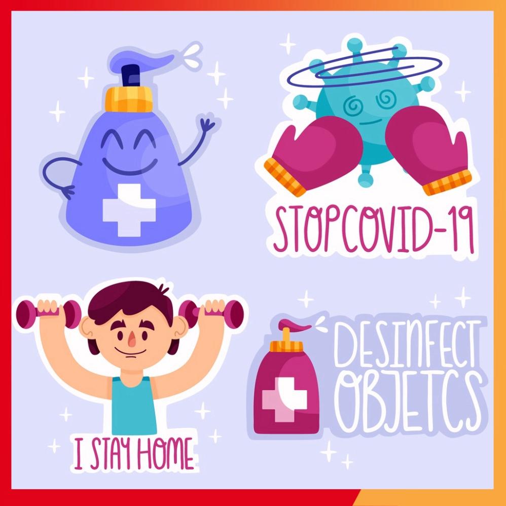 Combo 10 sheet sticker dán đồ chơi cực xinh xắn, phù hợp cho sổ tay, laptop, mũ bảo hiểm và vali.