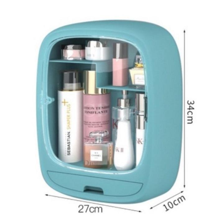 Tủ đựng mỹ phẩm treo tường chịu lực Việt Nhật - Kệ đựng mỹ phẩm, tủ thuốc dán tường hộp đựng đồ tiết kiệm không gian