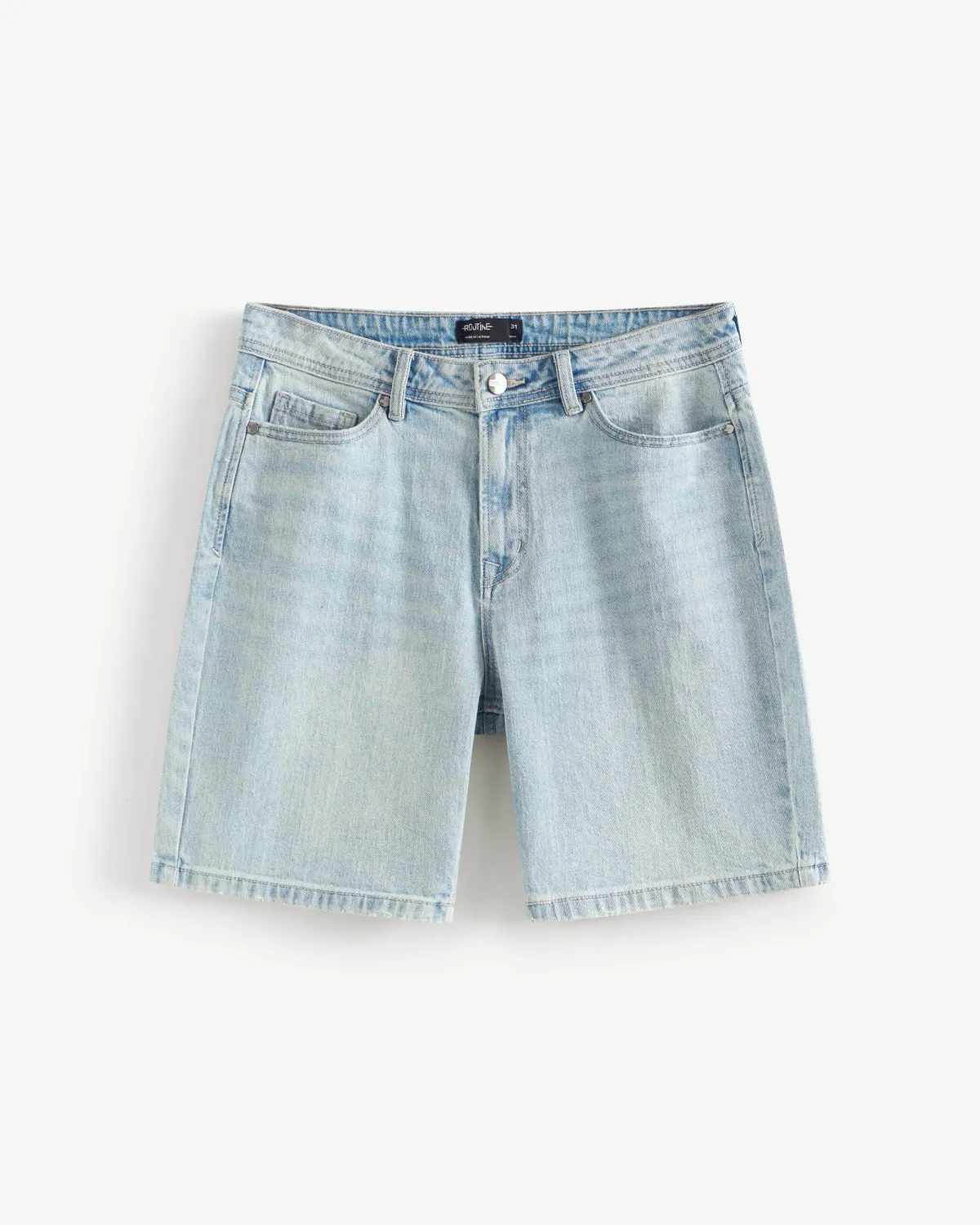 Quần short jean nam Form Straight  - ROUTINE 10S26DPS003