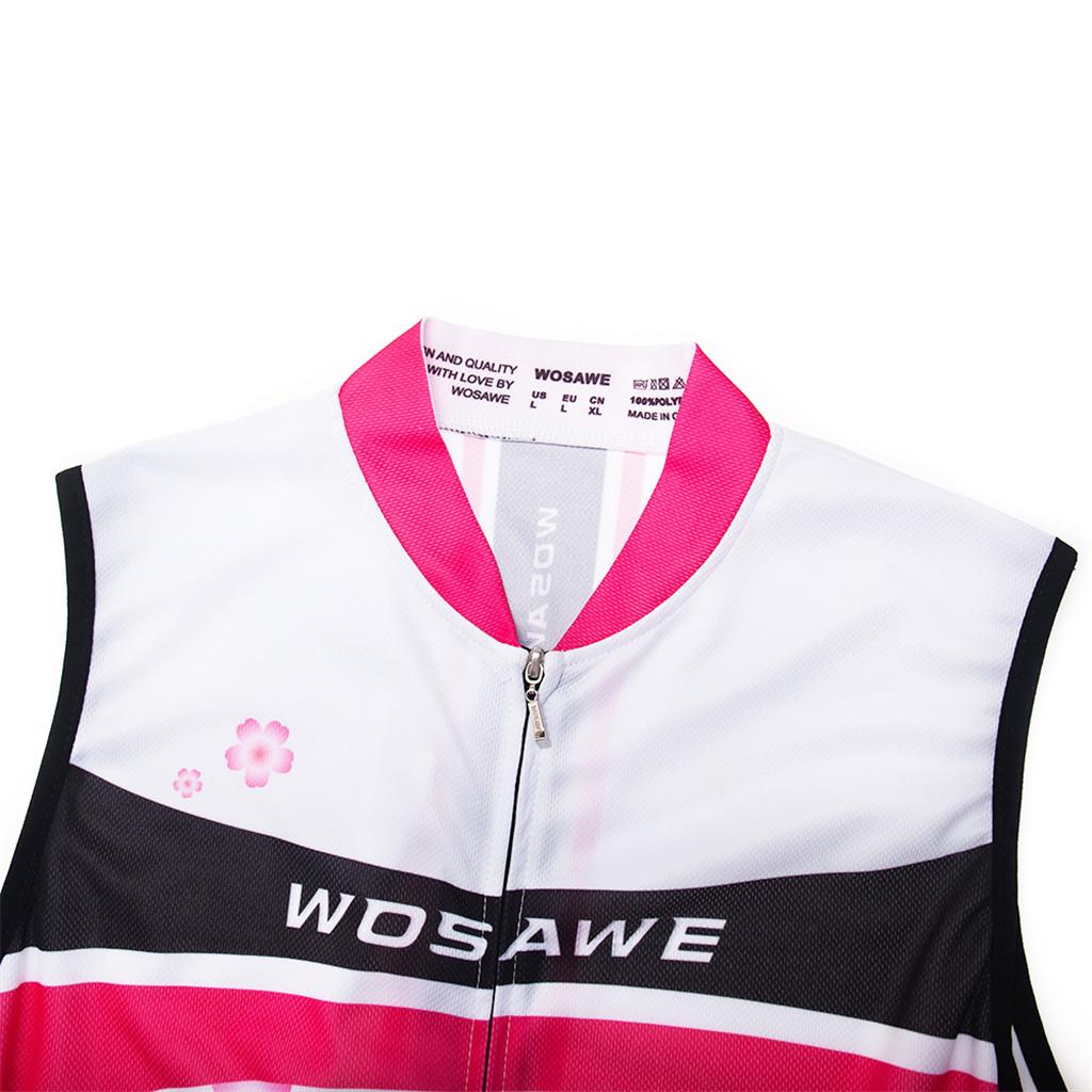 Women's Hi-Viz Safety Running Cycling Vest - Windproof and Reflective - 4 Sizes