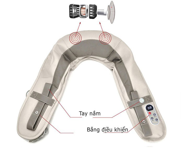 máy massage cổ Neck W-808