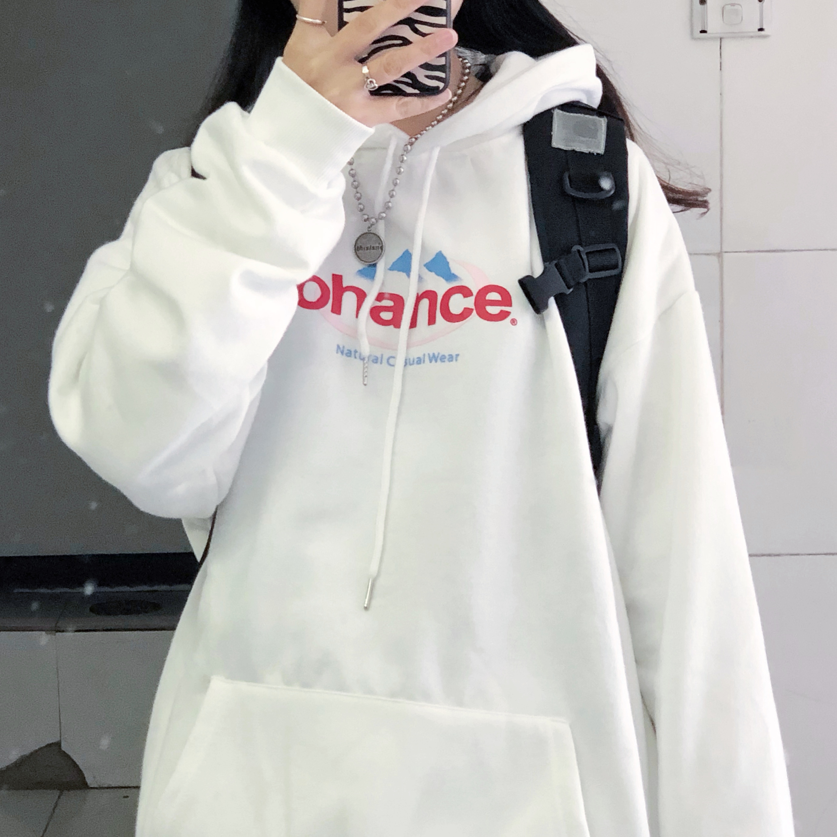 Áo hoodie nỉ bông form rộng phong cách Unisex HD502