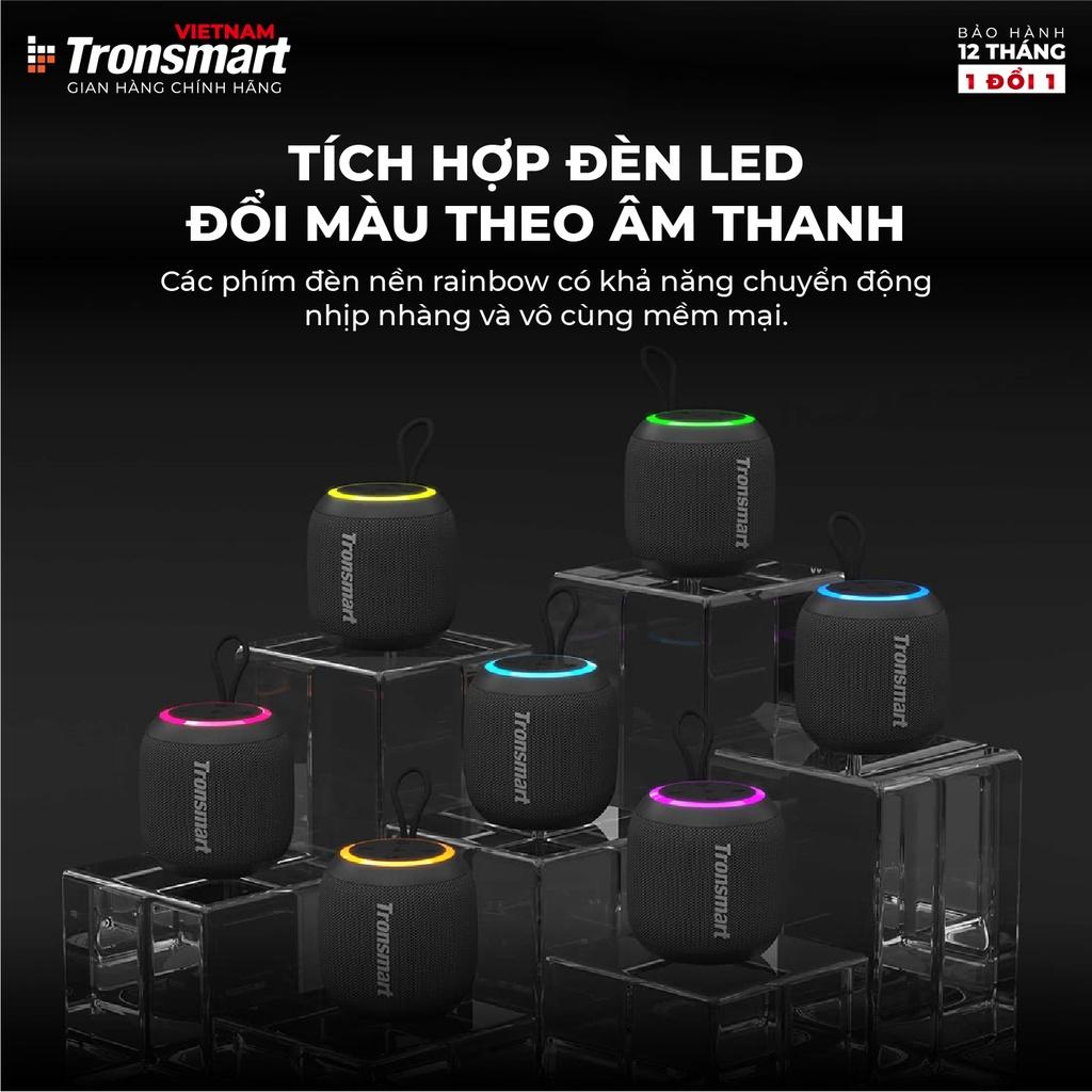 Loa Bluetooth Tronsmart T7 Mini Công suất 15W Âm thanh siêu trâm Chống nước IPX7 - Hàng chính hãng