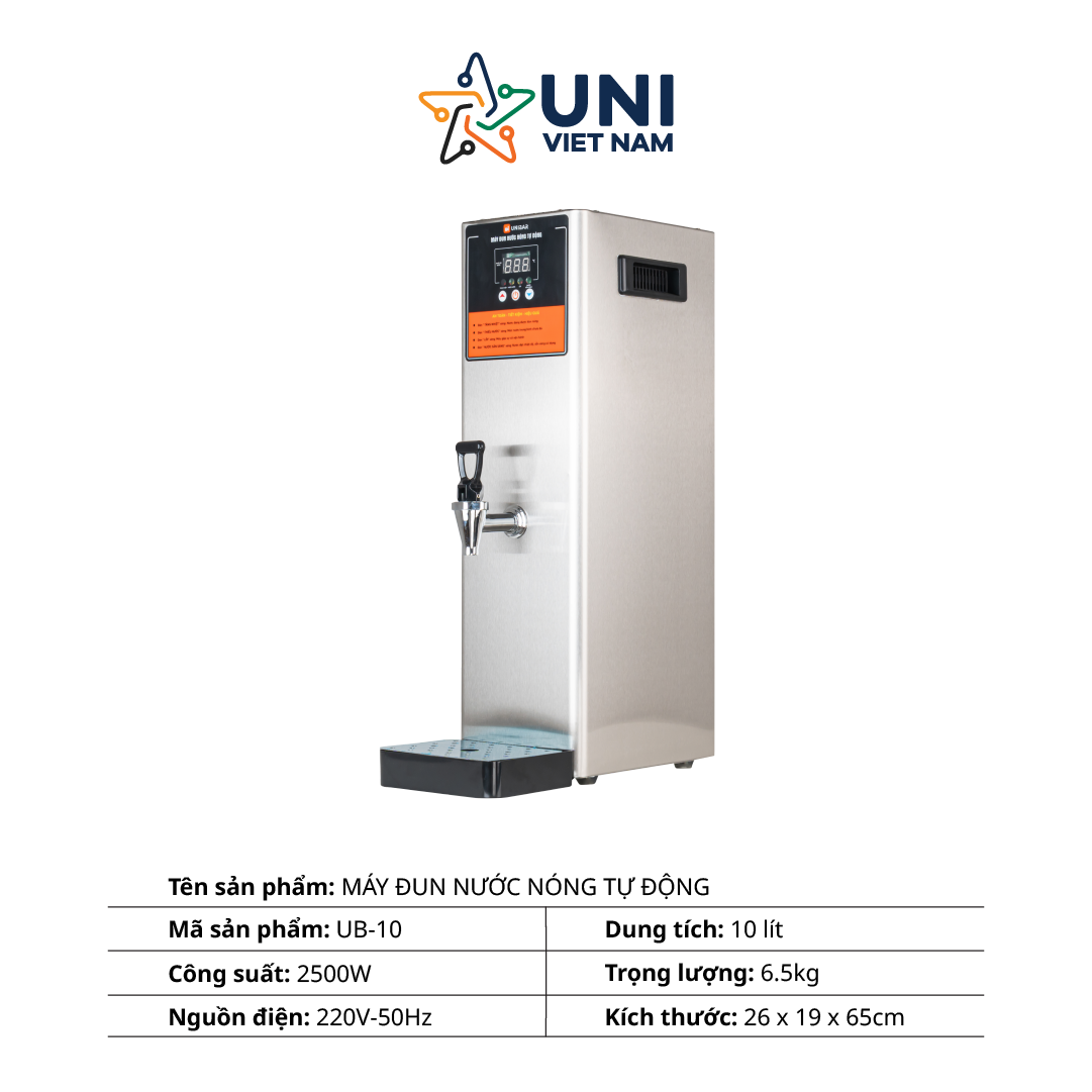 Máy đun nước nóng tự động UniBar UB-10 Hàng Chính Hãng