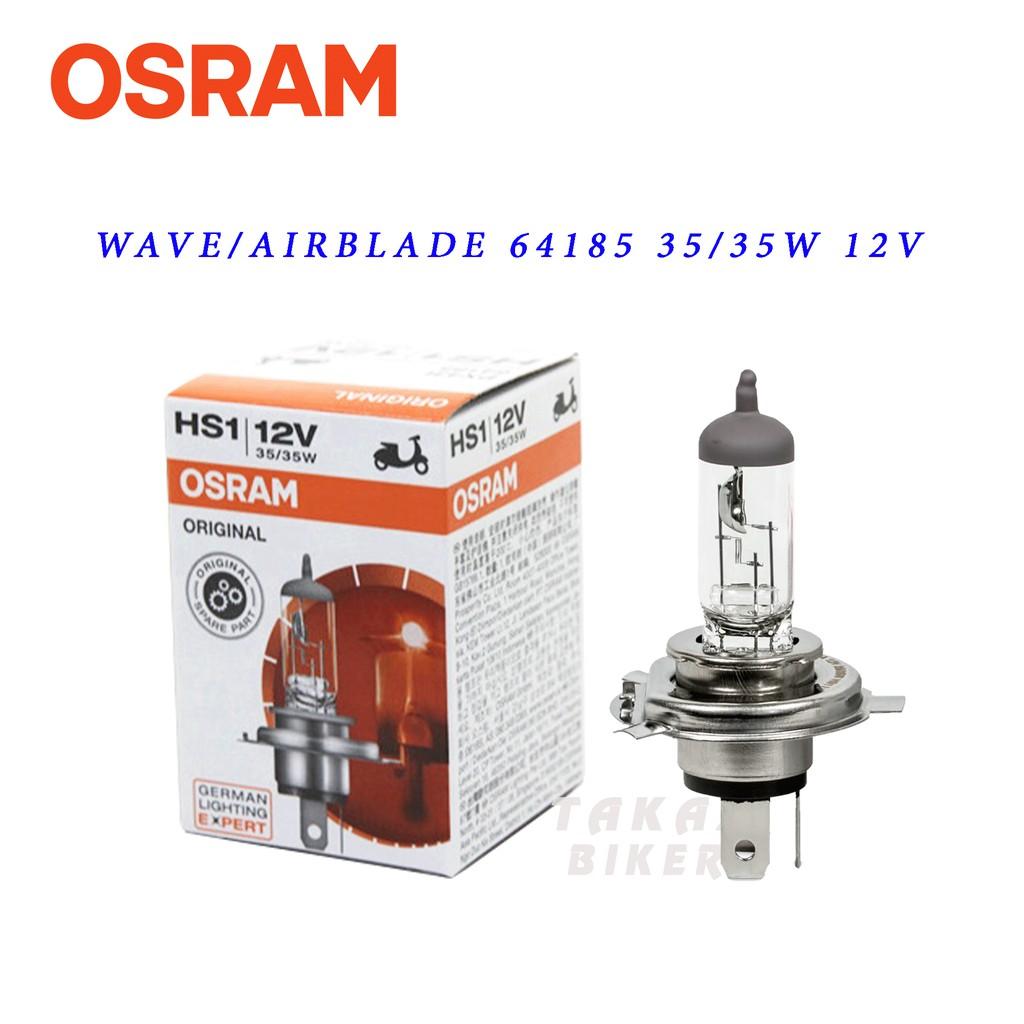 Bóng đèn Halogen OSRAM HS1 Bóng Tiêu Chuẩn Wave-RS-Exciter-Airblade Sáng Như Zin theo xe