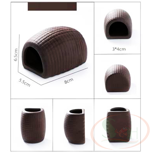 Hang gốm đồ chơi trang trí bể cá chuột pleco tôm tép cảnh