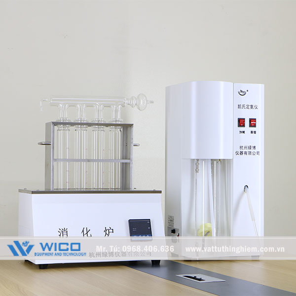 Máy Cất Đạm Tự Động Trung Quốc KDN-04 | Hàng Có Sẵn