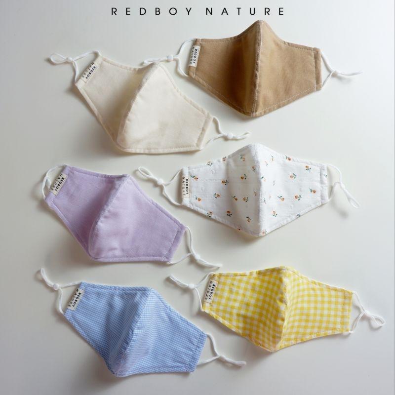Khẩu trang vải linen, lọc bụi chống nắng, có nẹp mũi