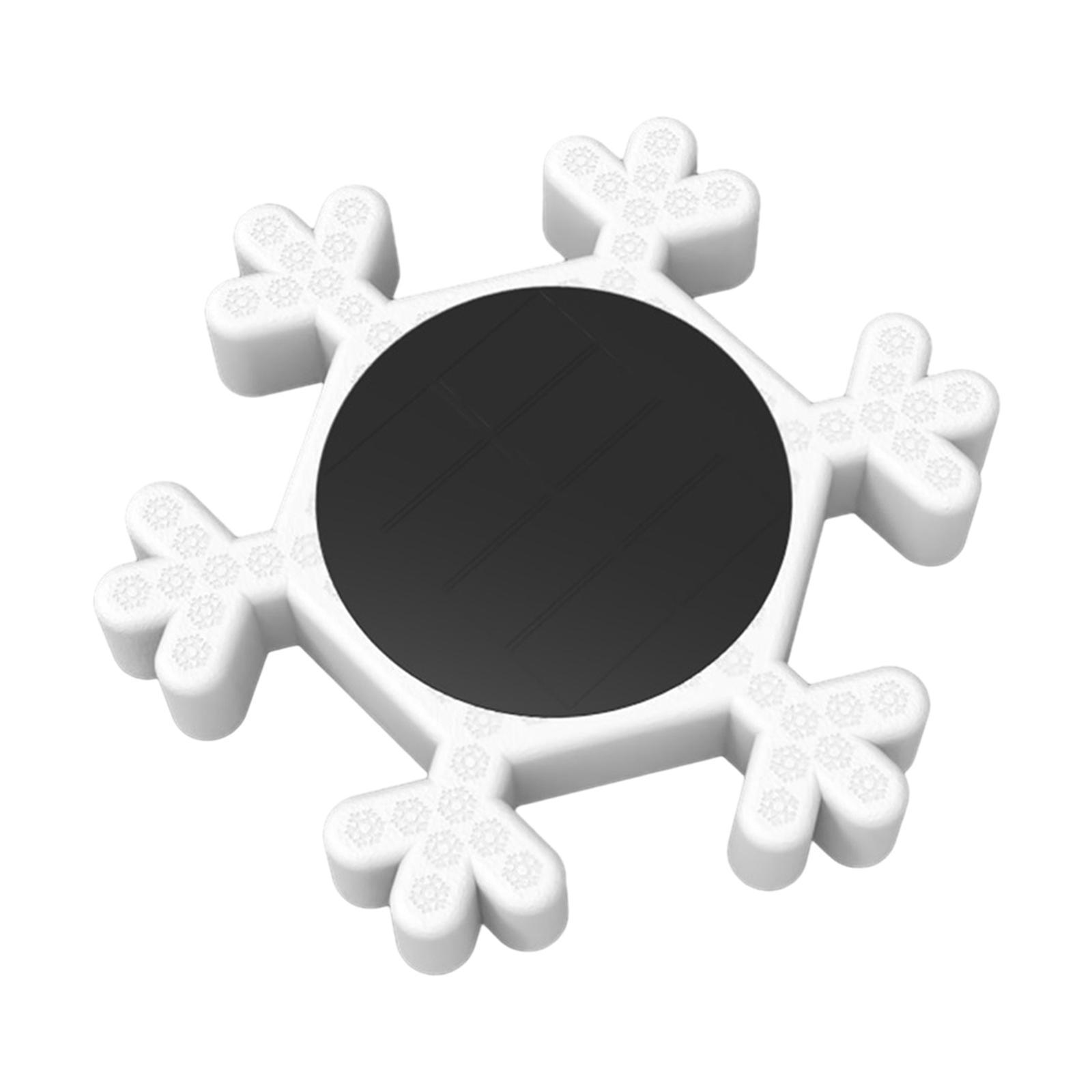 Garden Stake Lights Landscape Lights Garden IP65 Waterproof Solar Lights Outdoor Snowflake Garden Lights for Stairway Yard Walkway