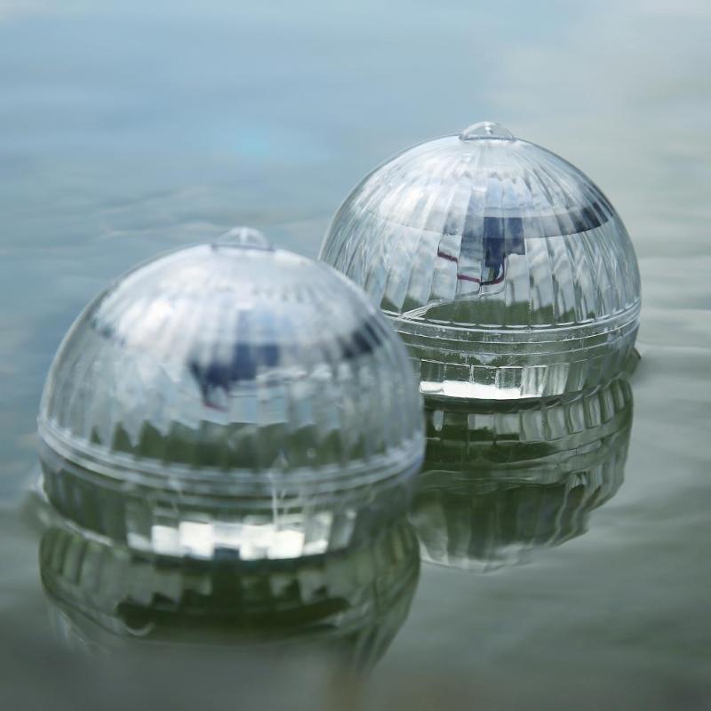 Quả cầu trang trí hồ nước năng lượng mặt trời HT565