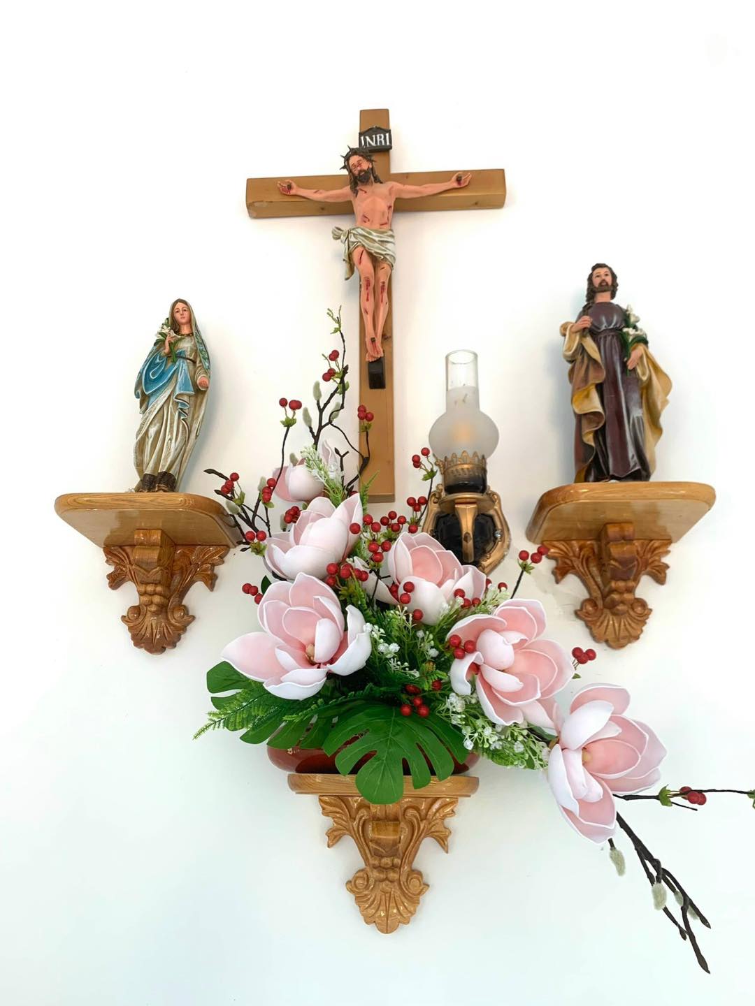 Bộ Tượng Bàn Thờ Chúa cao 50 cm - B004