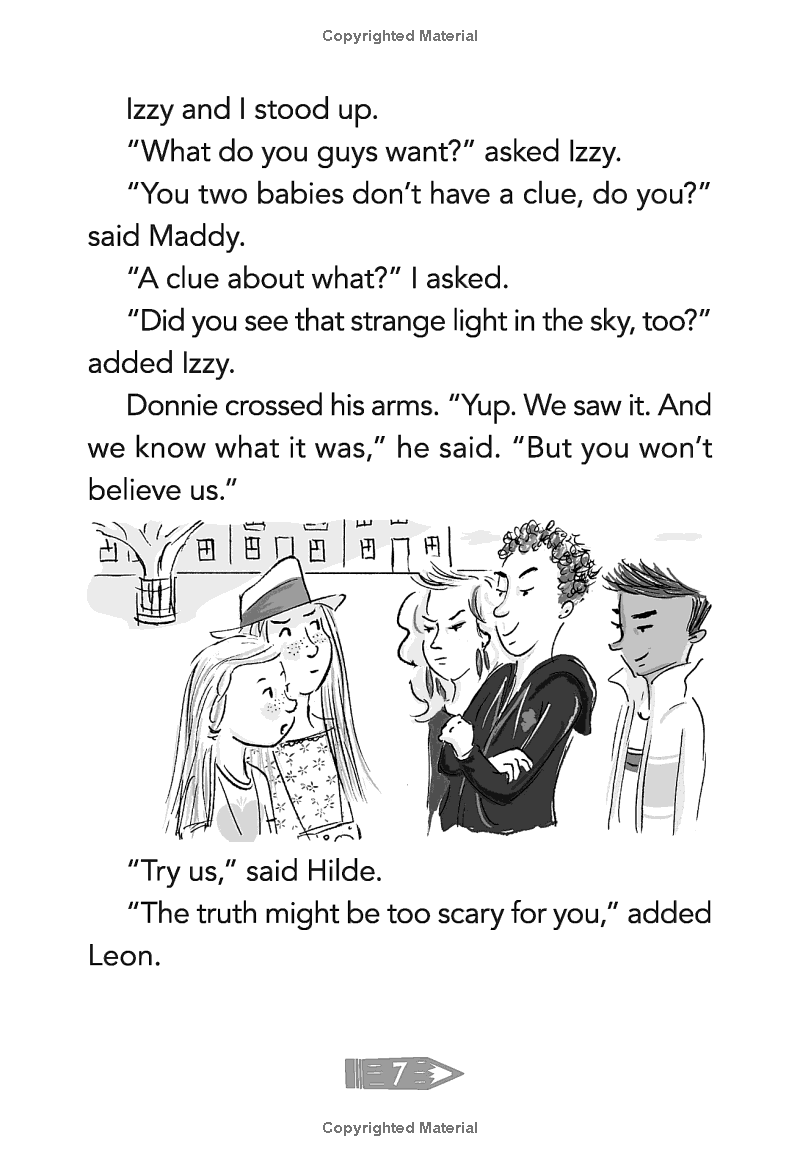 Sách ngoại văn: Hilde Cracks The Case - Book 4 - Ufo Spotted!