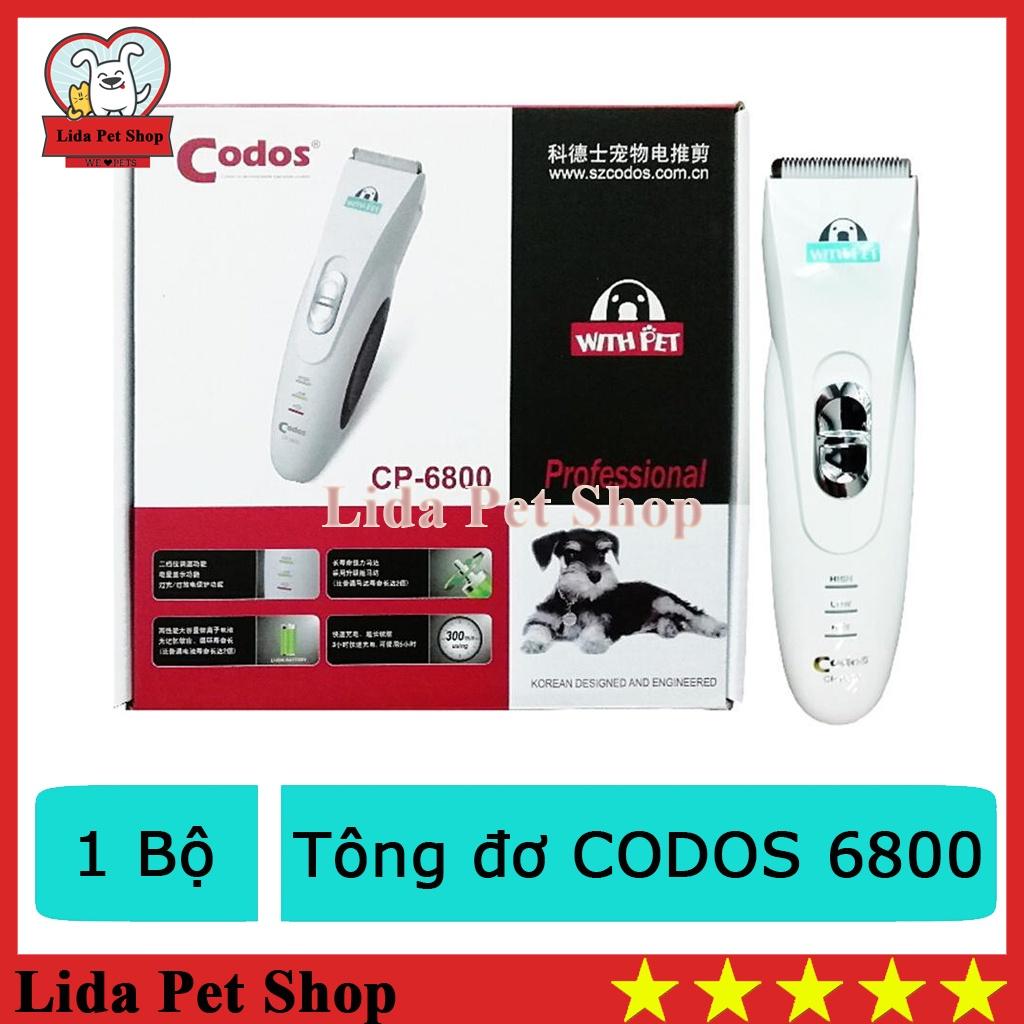 Tông đơ sạc điện chuyên dụng cho chó mèo Codos CP6800