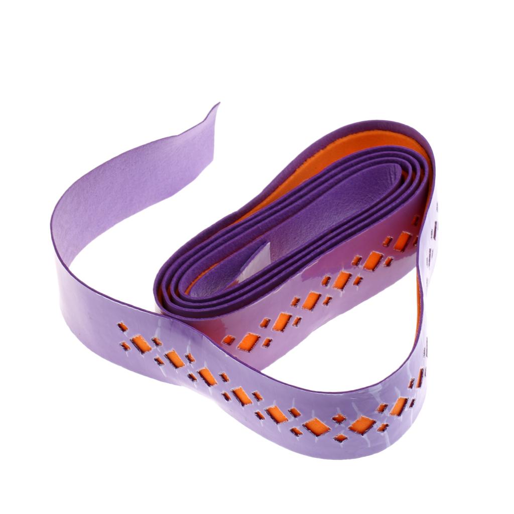Non-slip Stretchy Fishing Tape Tennis Racket Handle Tape Overgrip Purple