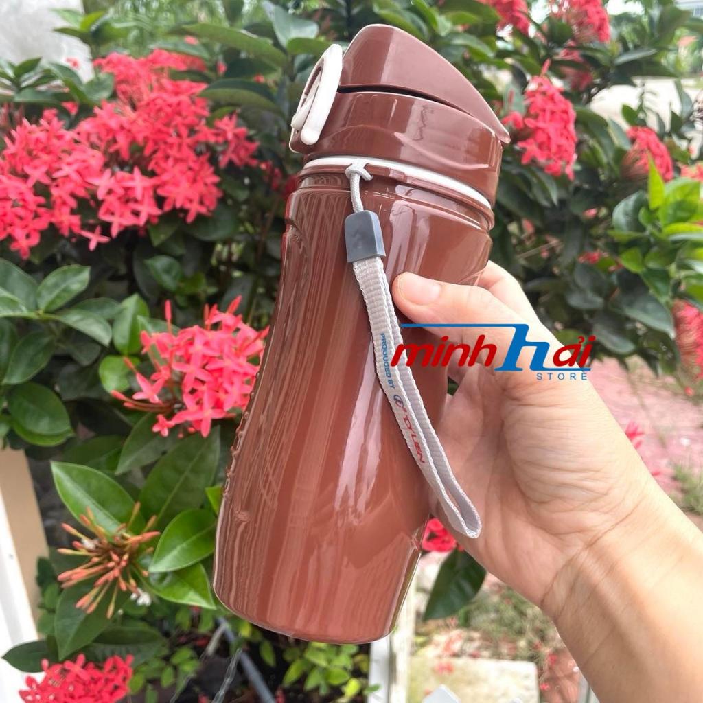 Bình Nước học sinh 500ml I Bình giữ nhiệt 500ml Công nghệ Nano