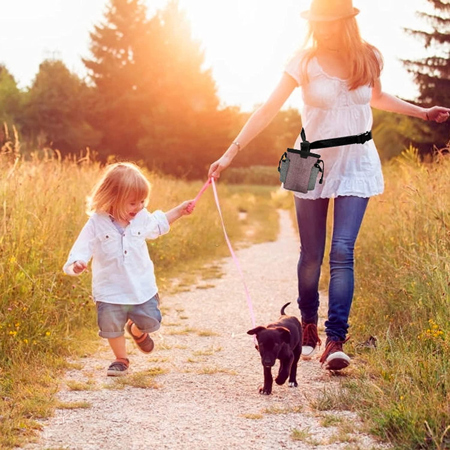 Túi huấn luyện chó Túi đồ ăn cho chó Túi đựng đồ cho chó Túi đựng đồ ăn cho chó Túi đồ ăn cho chó Phụ kiện túi huấn luyện chó, Nâu / 17x15cm