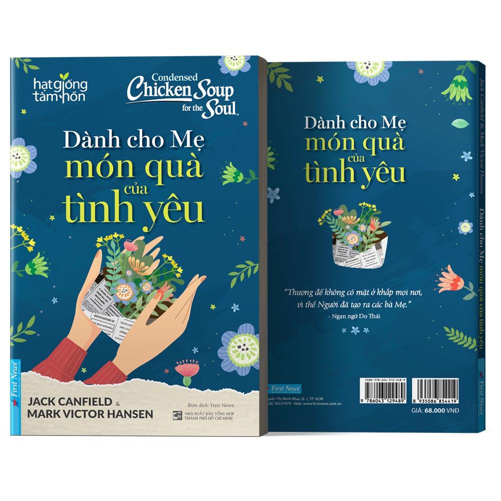 Sách - Combo Dành cho Mẹ món quà của tình yêu + Xin đừng làm Mẹ khóc - FirstNews