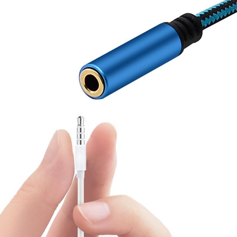 Dây cáp chuyển đổi tai nghe HSV 0.2m/1m 2In1 USB sang 3.5mm cho máy tính