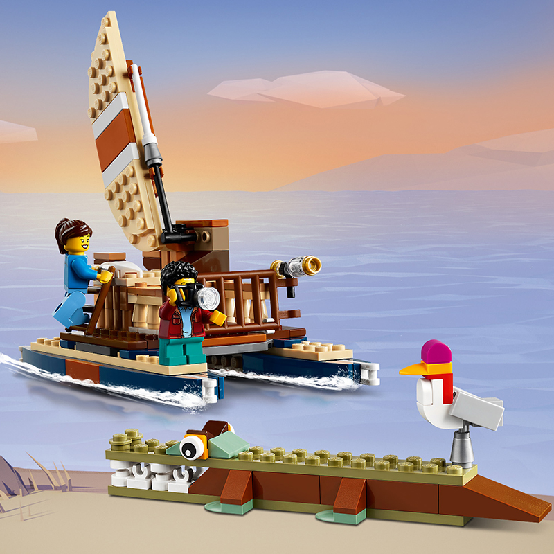 LEGO CREATOR Nhà Cây Safari 31116