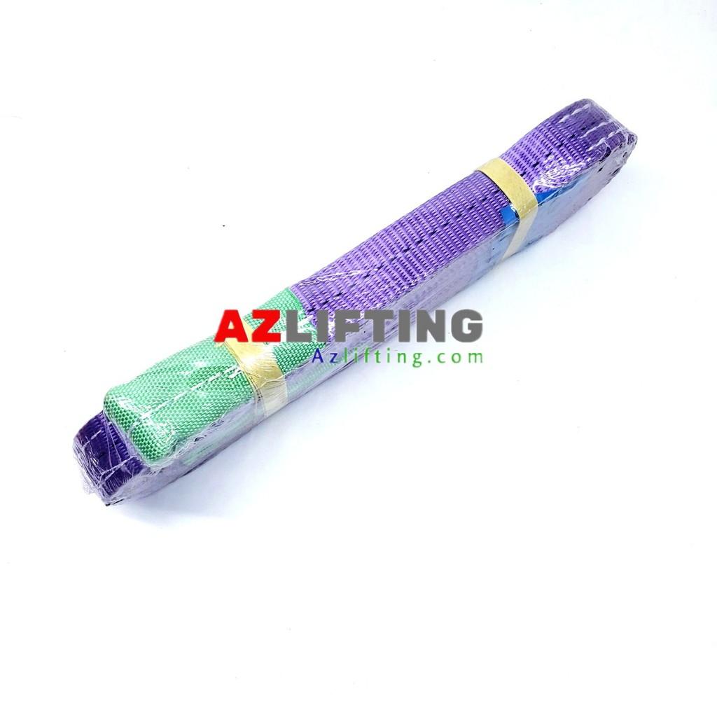Dây cáp vải cẩu hàng 1 tấn hệ số an toàn 6:1