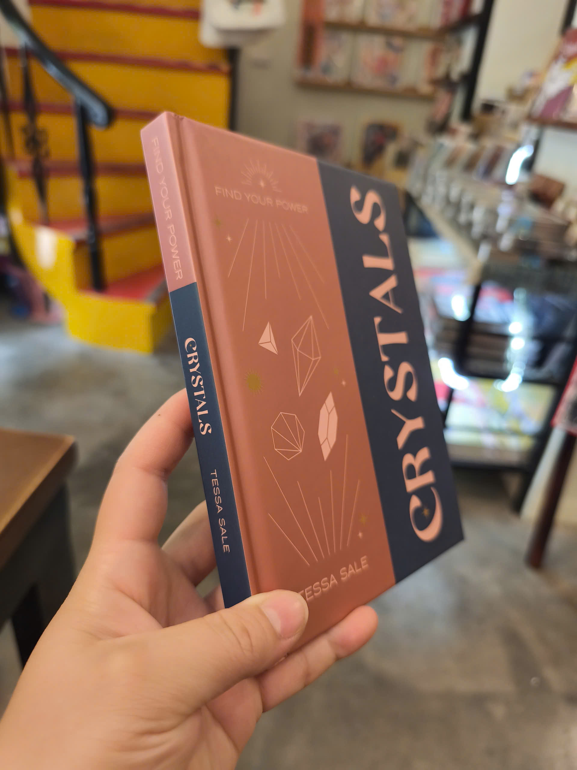 Sách - Find Your Power: Crystals by Tessa Sale | Self Help / Ngoại văn Nhập khẩu / Bìa cứng