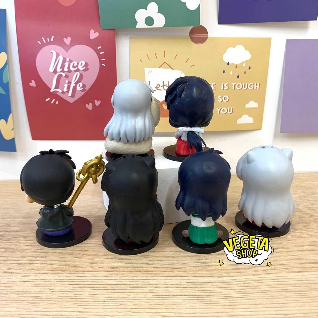 Mô hình InuYasha - Higurashi Kagome Sesshomaru Kikyou Kikyo Miroku - Cao 6~7cm - Inu Yasha Manga Anime Khuyển dạ xoa