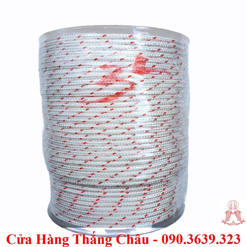 Dây Rít Sọc Đỏ (1kg) - Dây Khởi Động Máy (Thuyền Bè, Động Cơ, Máy Cày,...)