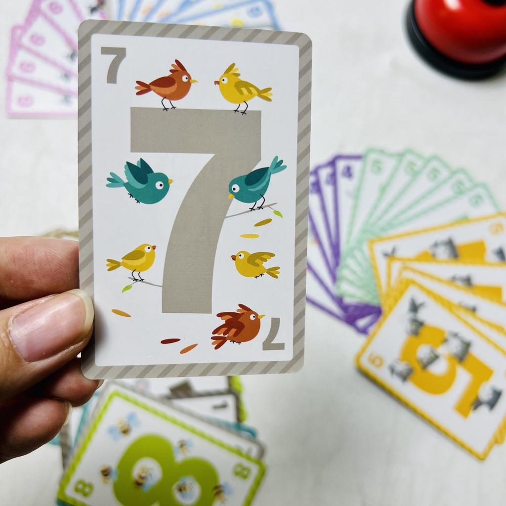 ĐỒ CHƠI TOÁN HOC CRAZY COUNTING CỘNG TRỪ TRONG PHẠM VI 10 KÈM CHUÔNG GIÚP BÉ PHÁT TRIỂN TƯ DUY