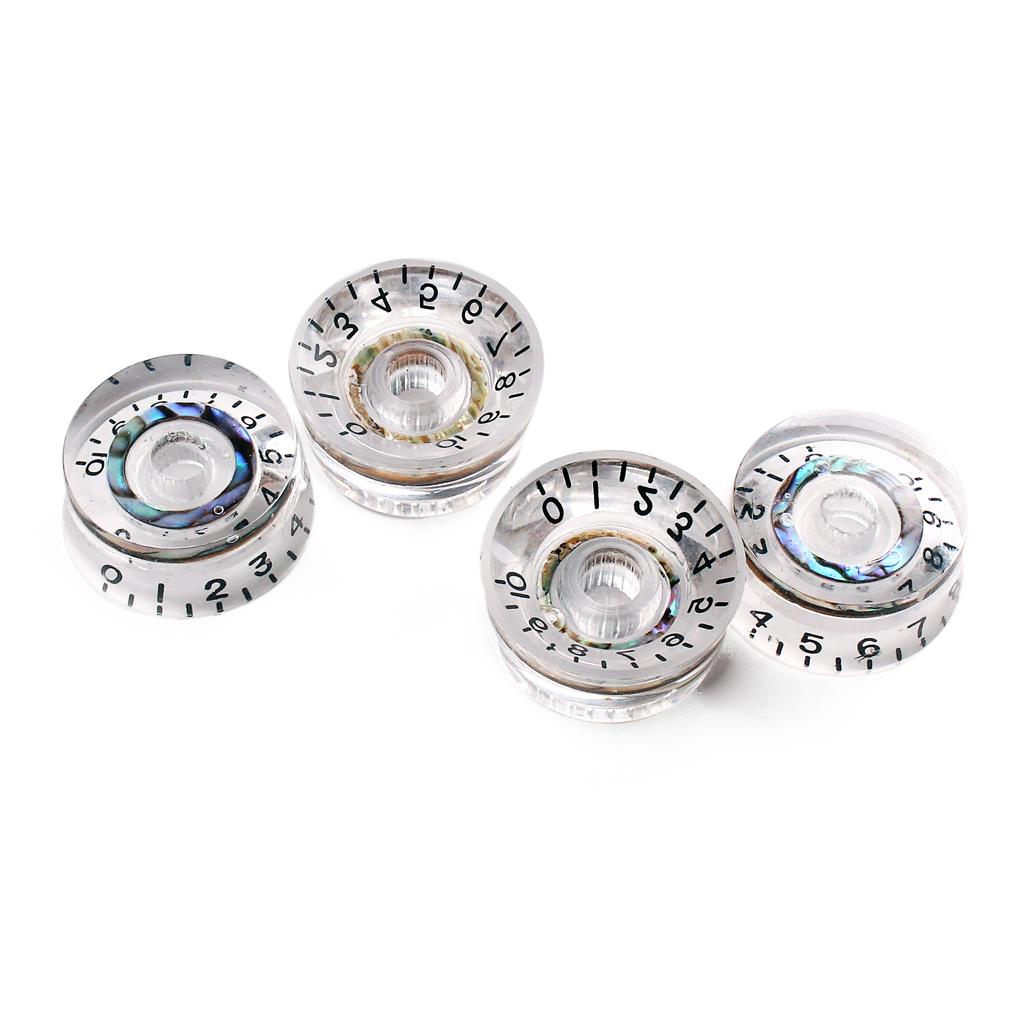 Sunnimix Đàn Guitar Điện Phần 4 Trong Suốt Điều Khiển Tốc Độ Konbs Cho Gibson Cây Epiphone Màu Tập