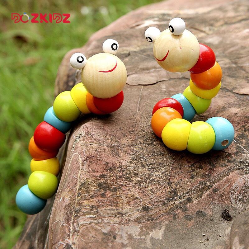 SET 9 MÓN - đồ chơi cảm quan, âm nhạc , vận động tinh bằng gỗ cho bé 0-2 tuổi - DOZKIDZ