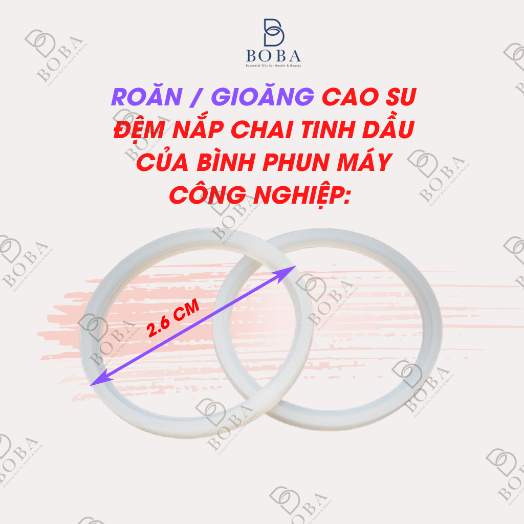 (HCM) Chai Chứa Tinh Dầu, Đầu Phun, Roăn, Gioăng Cao Su, Phụ Kiện Máy Xông Dùng Cho Máy Công Nghiệp, Không Gian Lớn