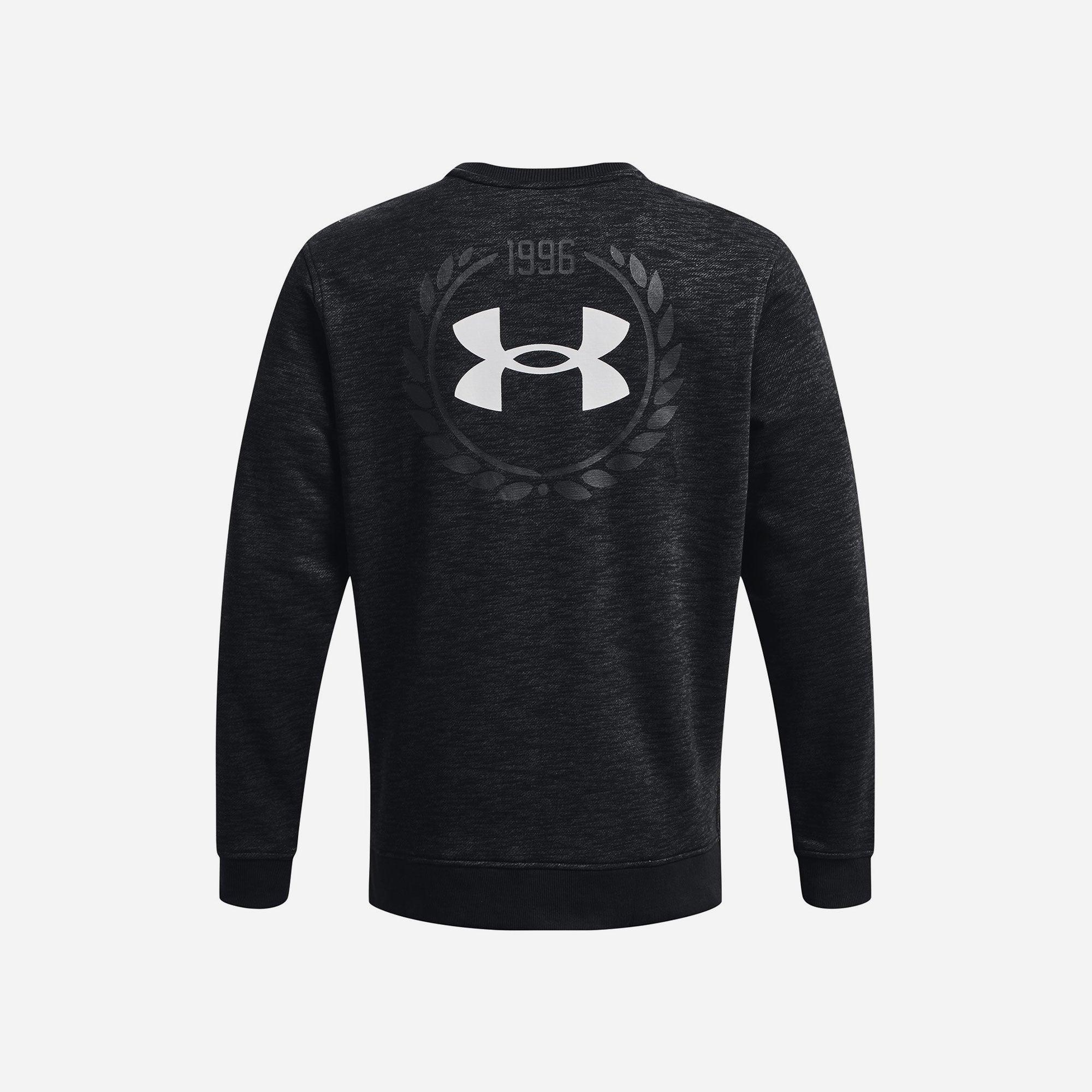 Áo tay dài thể thao nam Under Armour Essential Heritge Flc Crw - 1373814-001