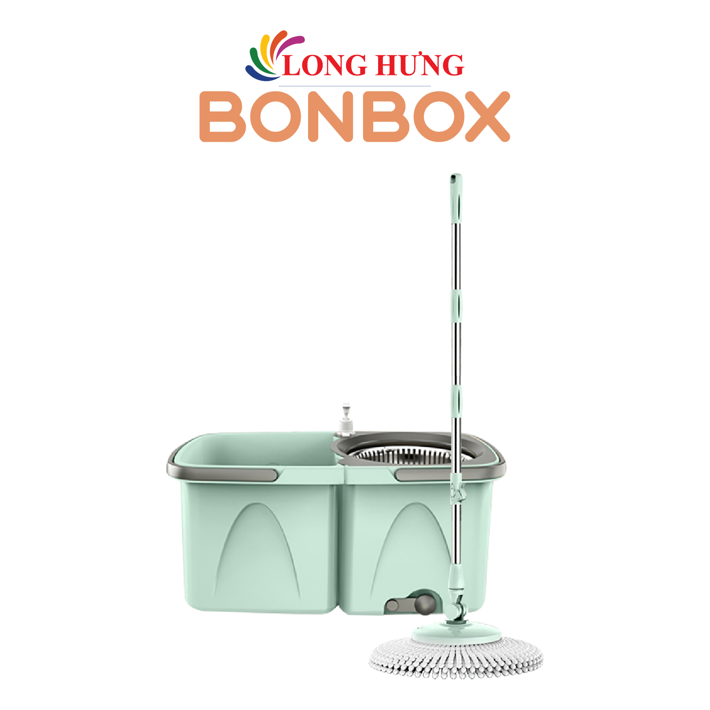 Bộ lau nhà xoay tay 360 độ BONBOX BCT706 - Hàng chính hãng