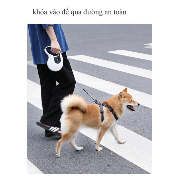 Dây dắt thú cưng tự động KimPets Hàn Quốc  - Home and Garden