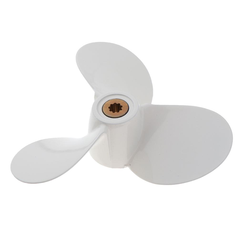 Aluminum Alloy Marine Boat Yacht Propeller 4-5-6HP Fit for Yamaha 7 1/2x7-BA