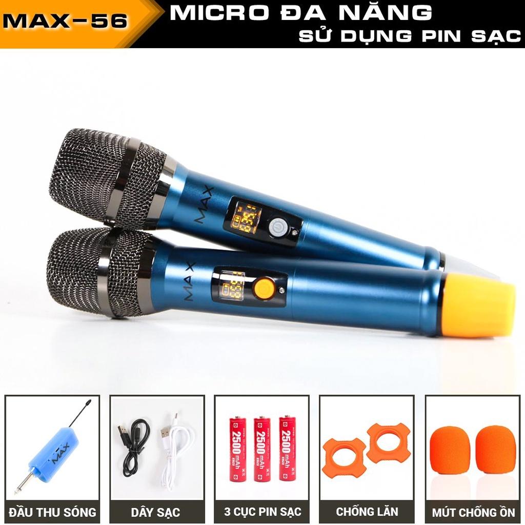 Combo thu âm karaoke max11 kết hợp micro max56