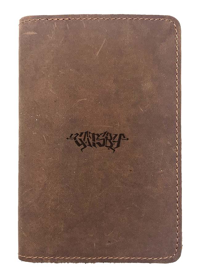 Passport Cover Bao Da Hộ Chiếu Da Sáp Khắc Hình Nhóm Nhạc Gatsby Kpop (Brown)