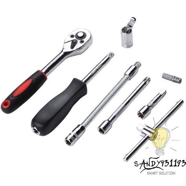 BỘ DỤNG CỤ MỞ BU LÔNG ỐC VÍT ĐA NĂNG 46 CHI TIẾT