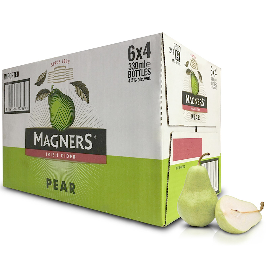 Thùng 24 Chai Magners Pear Cider (330ml/Chai)