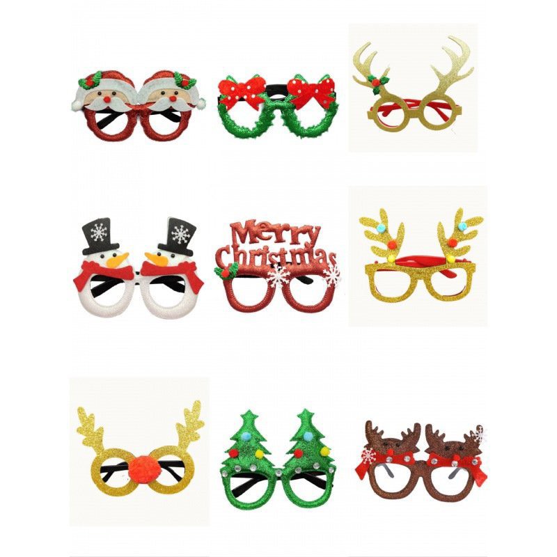 Mắt Kính Noel Cho Bé Đủ Kiểu Siêu Cute Chọn Ngẫu Nhiên