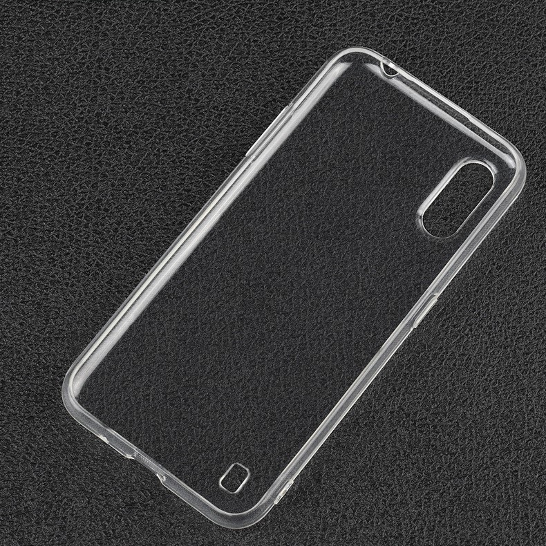 Ốp lưng silicon dẻo trong suốt Loại A cao cấp cho Samsung Galaxy A01