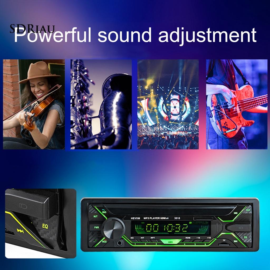 *QCDZ* 3010 Car MP3 Player Bluetooth Hands-free Calling Portable FM Radio Music Player for Vehicles