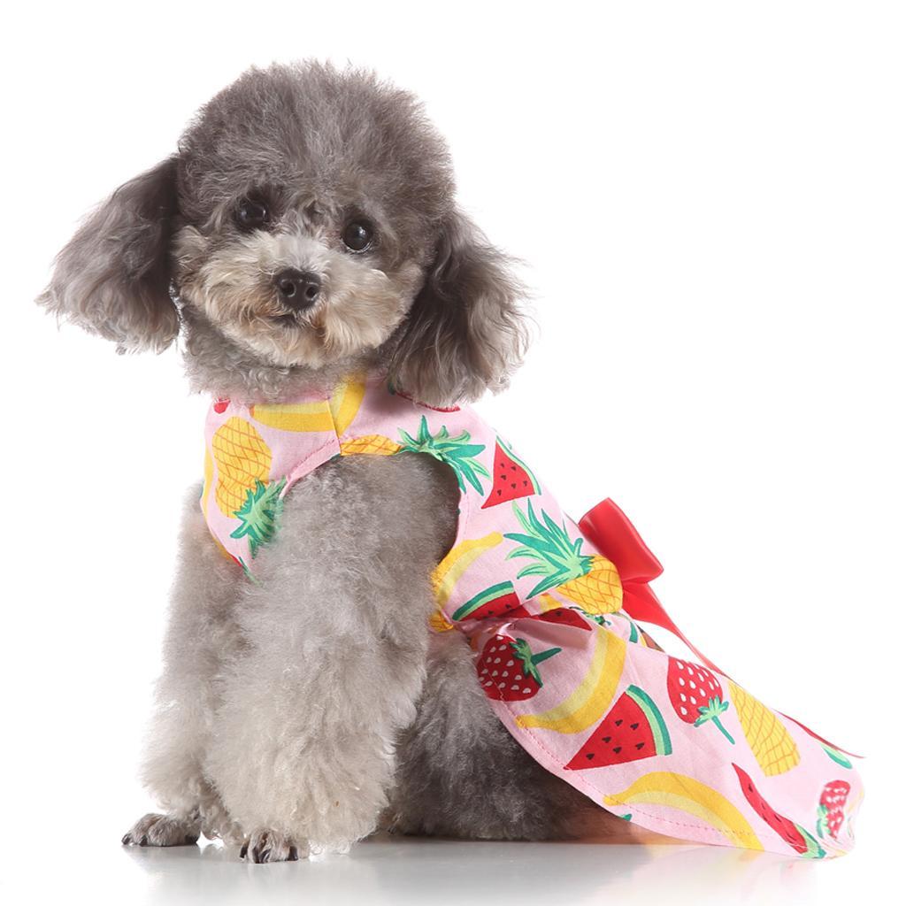 Pet Princess Costume Dress Summer Dress For Dog Birthday Costume Party