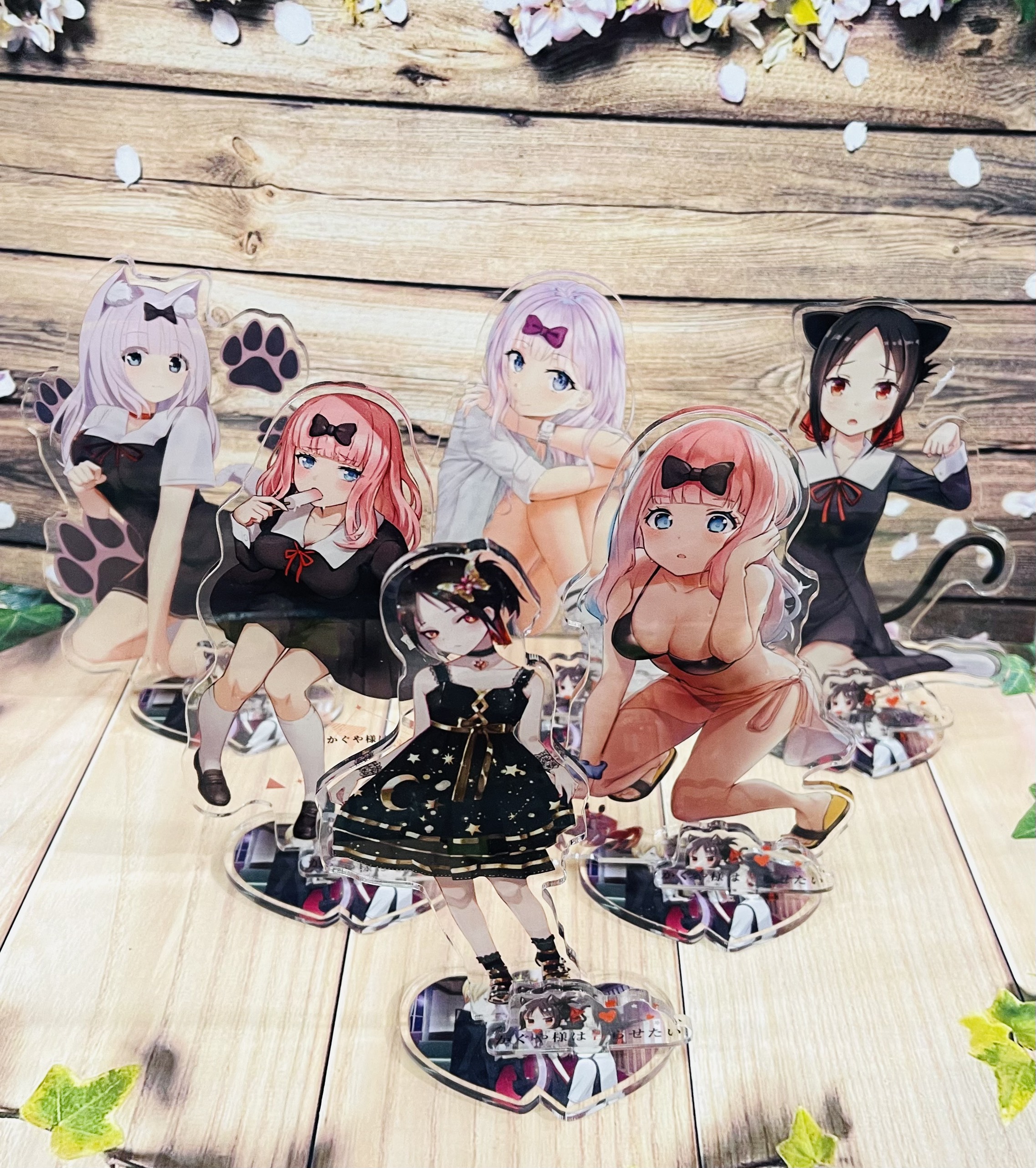 Standee Kaguya-sama Love Is War mô hình mica trong nhiều mẫu