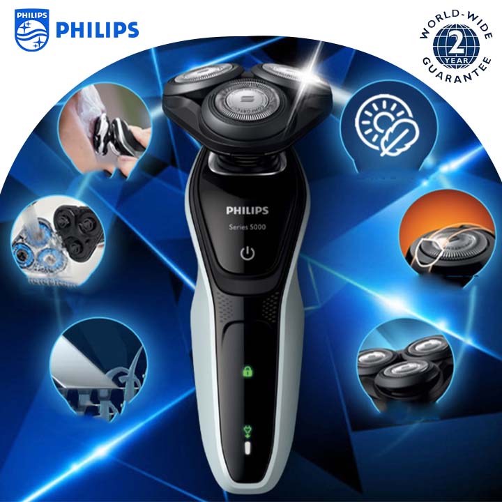 Máy cạo râu khô và ướt Philips S5080/03- hàng chính hãng