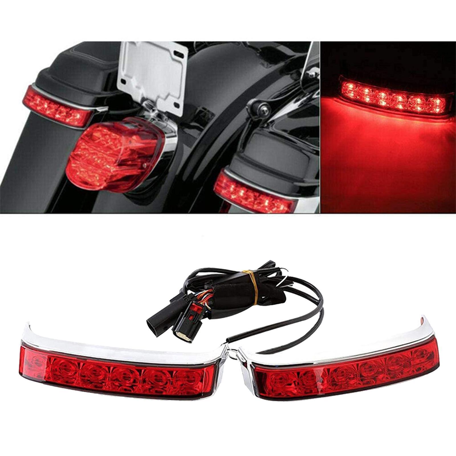 Saddlebag Tail Light Lamp for 14-18 Parts Acc Cover