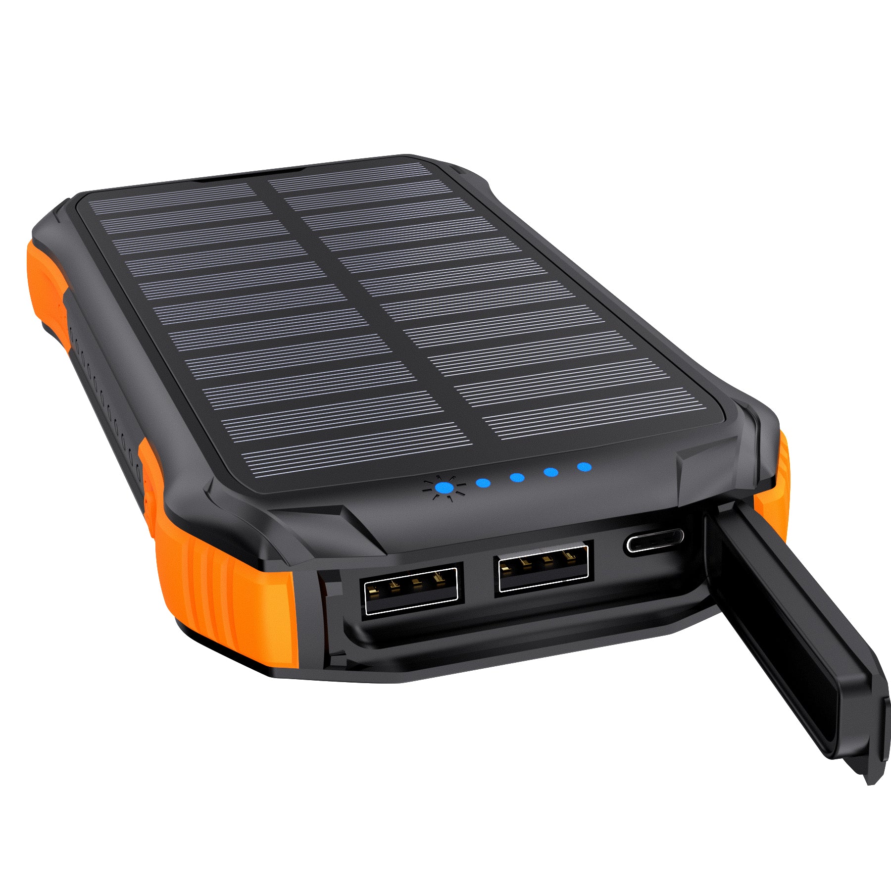 Sạc Dự Phòng Năng Lượng Mặt Trời Tích Hợp Sạc không Dây Choetech B659 10.000mAh