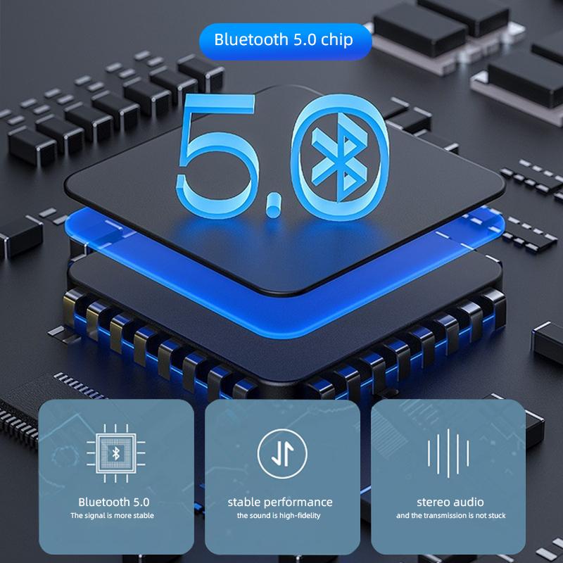 Tai Nghe Nhét Tai Bluetooth Tai Nghe Bluetooth 5.0 TWS Chơi Game Fone Ecouteur Điều Khiển Cảm Ứng Không Dây Tai Nghe Tai Nghe Nhét Tai Tai Nghe Chụp Tai Hoa Sen