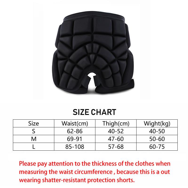 Skateboard Ice Con lăn trượt băng bảo vệ khuỷu tay Hip Pads Bảo vệ an toàn Người bảo vệ đạp xe đạp Người bảo vệ mũ bảo hiểm cho trẻ em người lớn Color: Red Pads Size: L