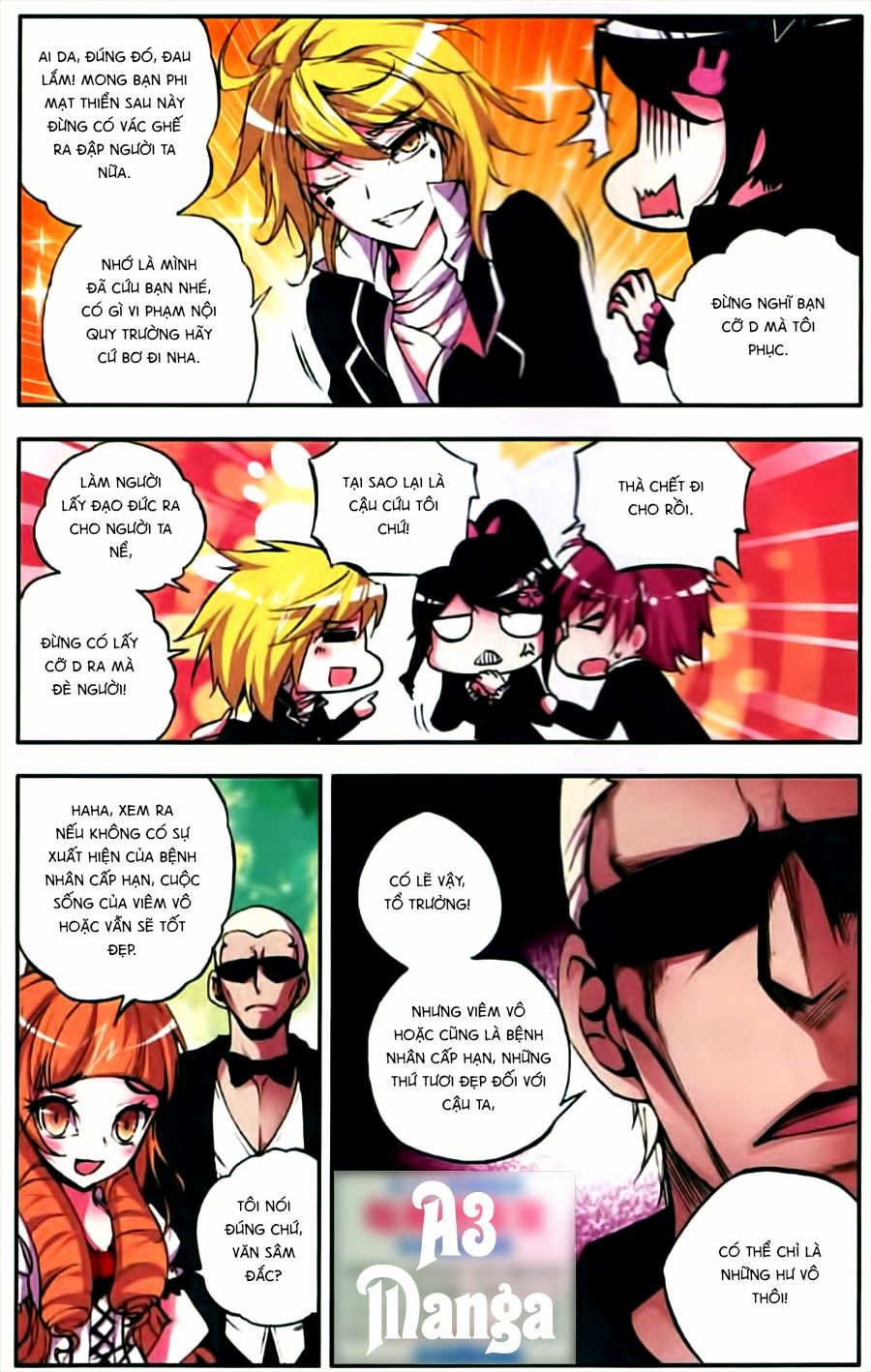 cấp độ phân liệt chapter 12 12